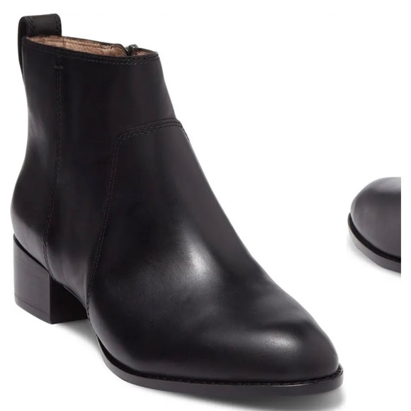 Madewell Camden Black Leather Ankle Boot 8M - Picture 10 of 10